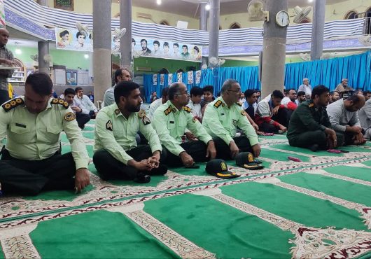 مراسم گرامیداشت 9 دی در مسجد فاطمه زهرا (س) شهر دیر به  روایت تصویر