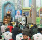 بزرگداشت شهدای حادثه تروریستی کرمان در بندر دیّر به روایت تصویر