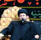شکوه عزاداری عاشورای حسینی در حسینیه باب‌الحوائج دیّر+تصاویر