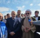 بازدید نماینده وزیر جهاد کشاورزی از مزارع خسارت‌دیده گوجه‌فرنگی بردخون