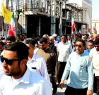 بوشهری‌ها در محکومیت اغتشاشات راهپیمایی می‌کنند