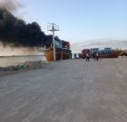 آتشسوزی ۴ شناور تجاری در بندر دیّر مهار شد آتشسوزی ۴ شناور تجاری در بندر دیّر مهار شد